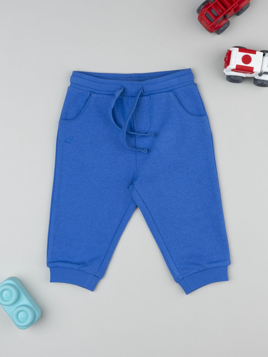 βρεφικό παντελόνι φόρμας μπλε για αγόρι - Prénatal