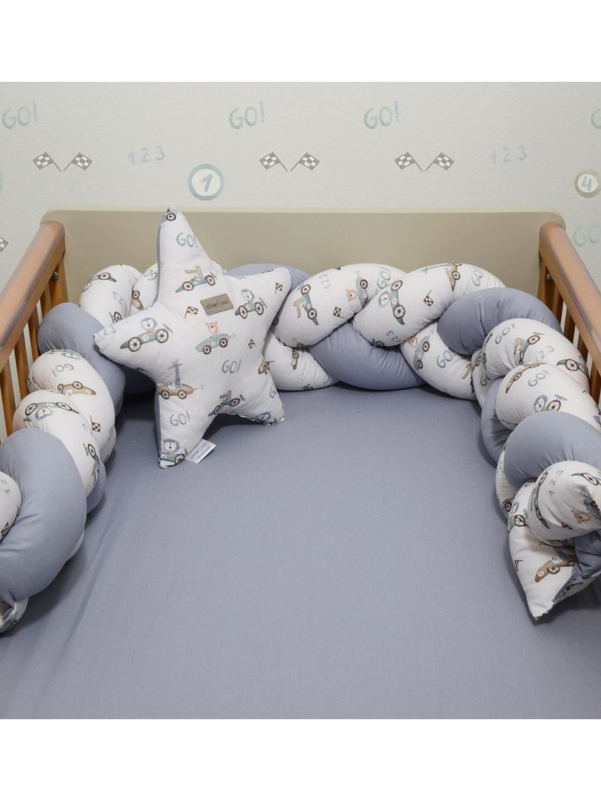 Baby oliver πάντα πλεξούδα τριπλή 20x200cm σχέδιο 421 46-6713/421 - BABY OLIVER