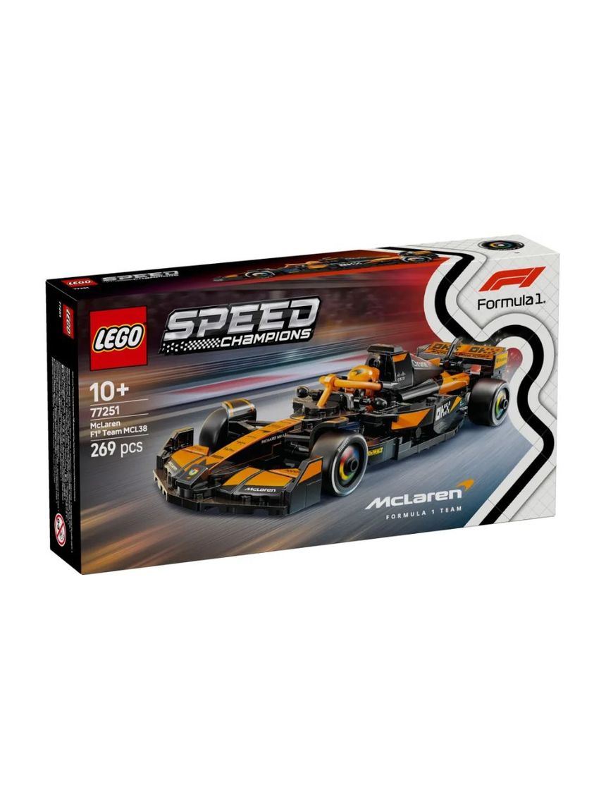 Lego speed champions mclaren f1 team mcl38 race car 77251 - Lego, LEGO F1®, LEGO Speed Champions