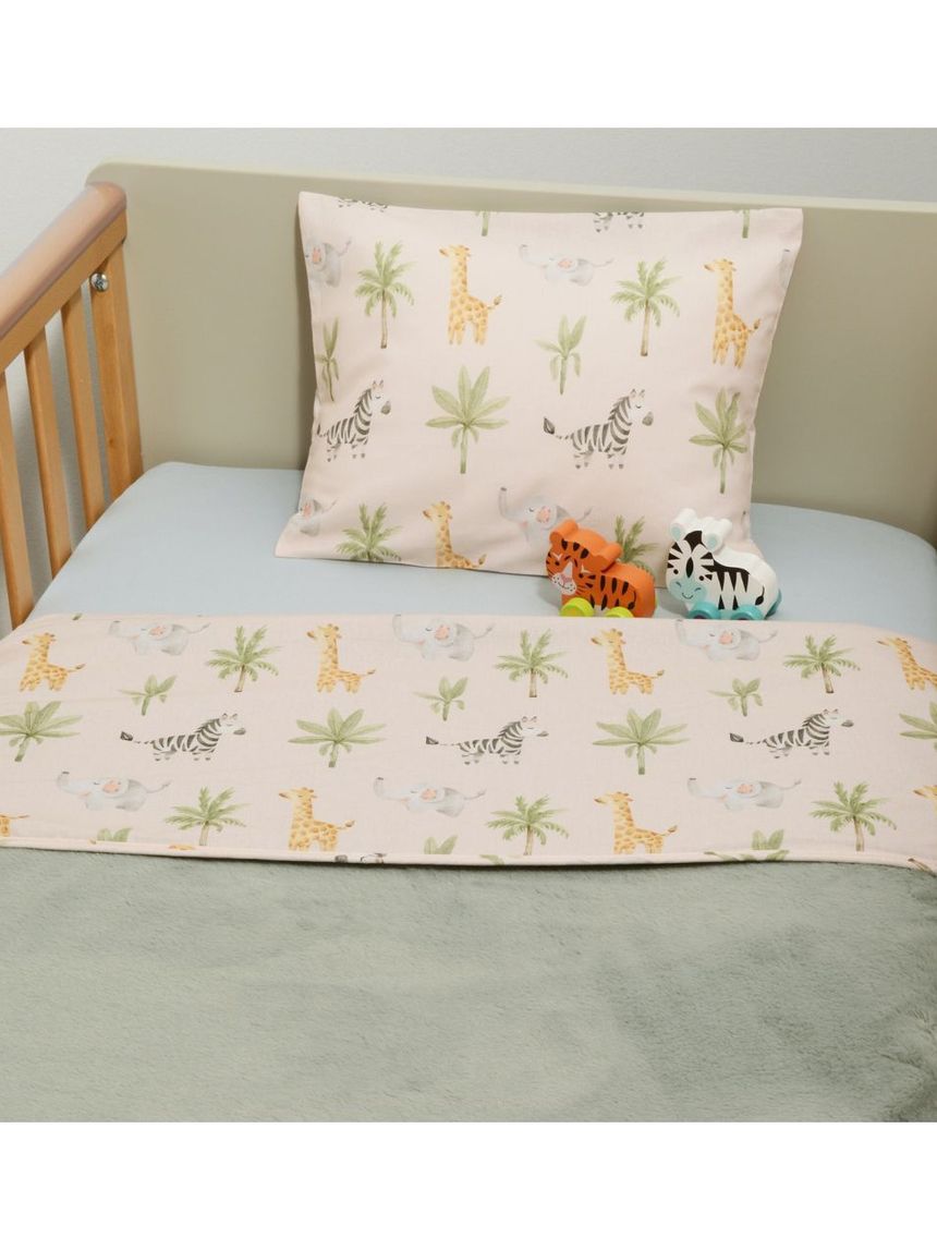 Baby oliver minky κουβέρτα λίκνου διπλής όψης σχέδιο 425 46-6735/425 - Baby Oliver