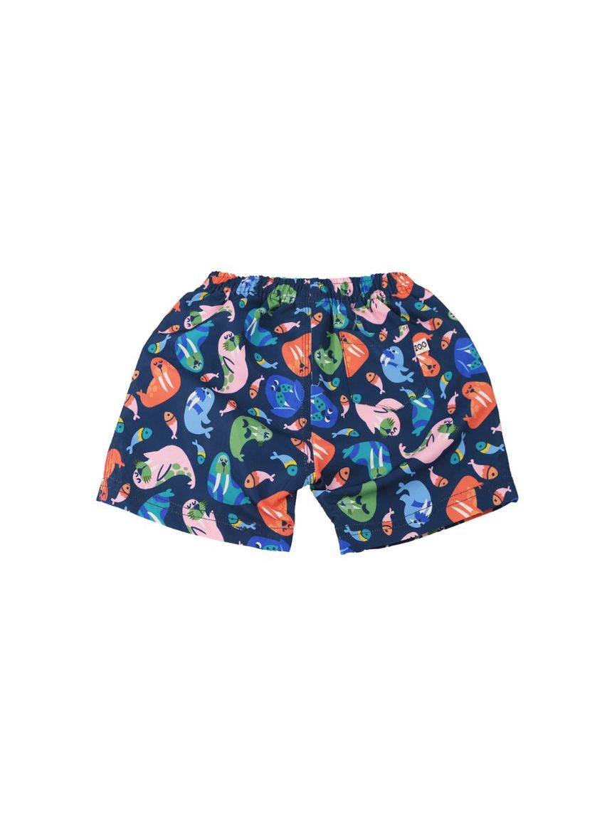 Zoocchini παιδικό μαγιό σορτς wally the walrus zoo12906 - Zoocchini