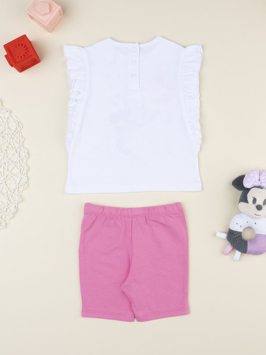 βρεφικό σετ t-shirt και κολάν minnie για κορίτσι - Prénatal