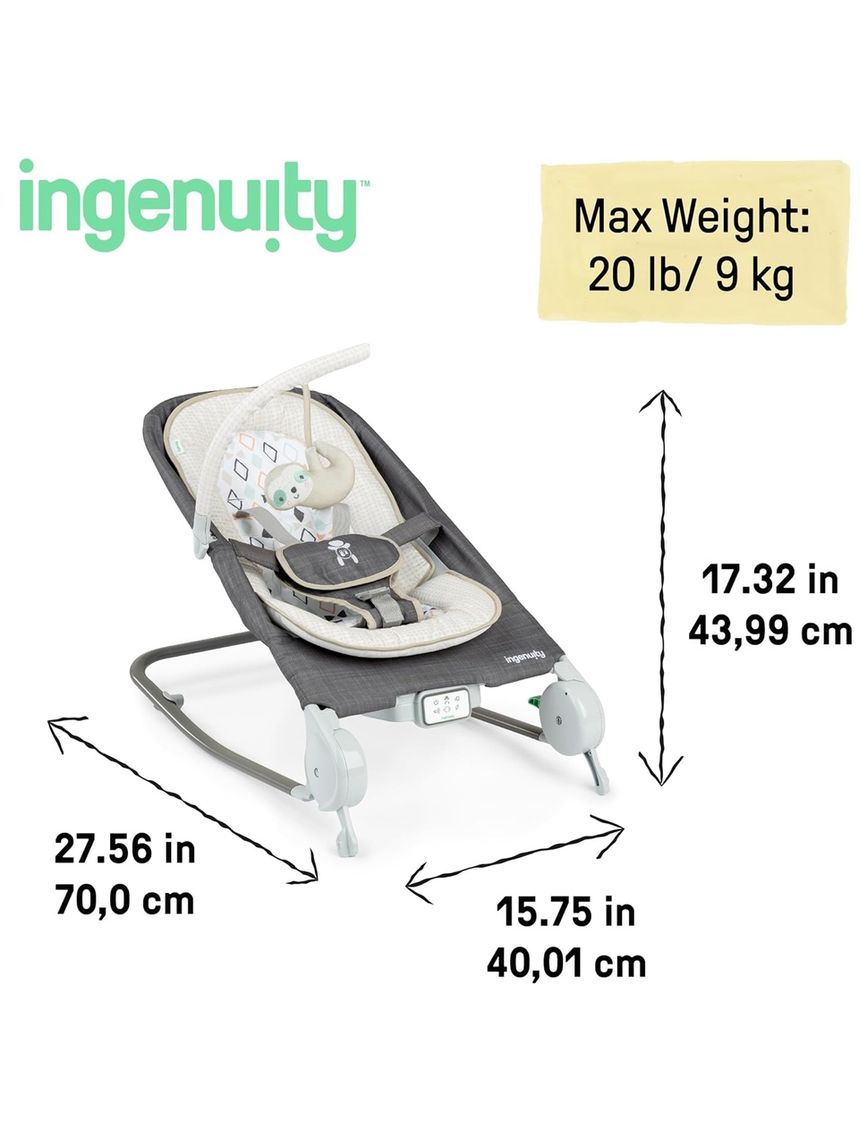 Ingenuity ριλάξ happy belly parker - Ingenuity