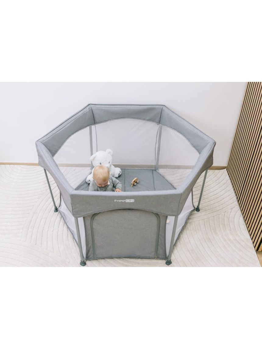 Freeon εξάγωνο πάρκο μωρού playpen hexagon quick folding  88353 - Freeon