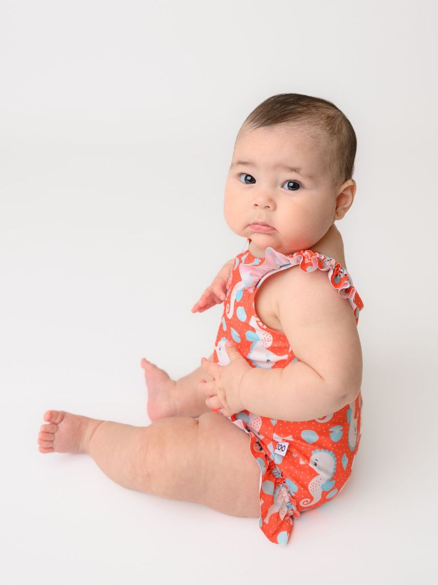 Zoocchini ολόσωμο μαγιό sally the seahorse zoo12256 - Zoocchini