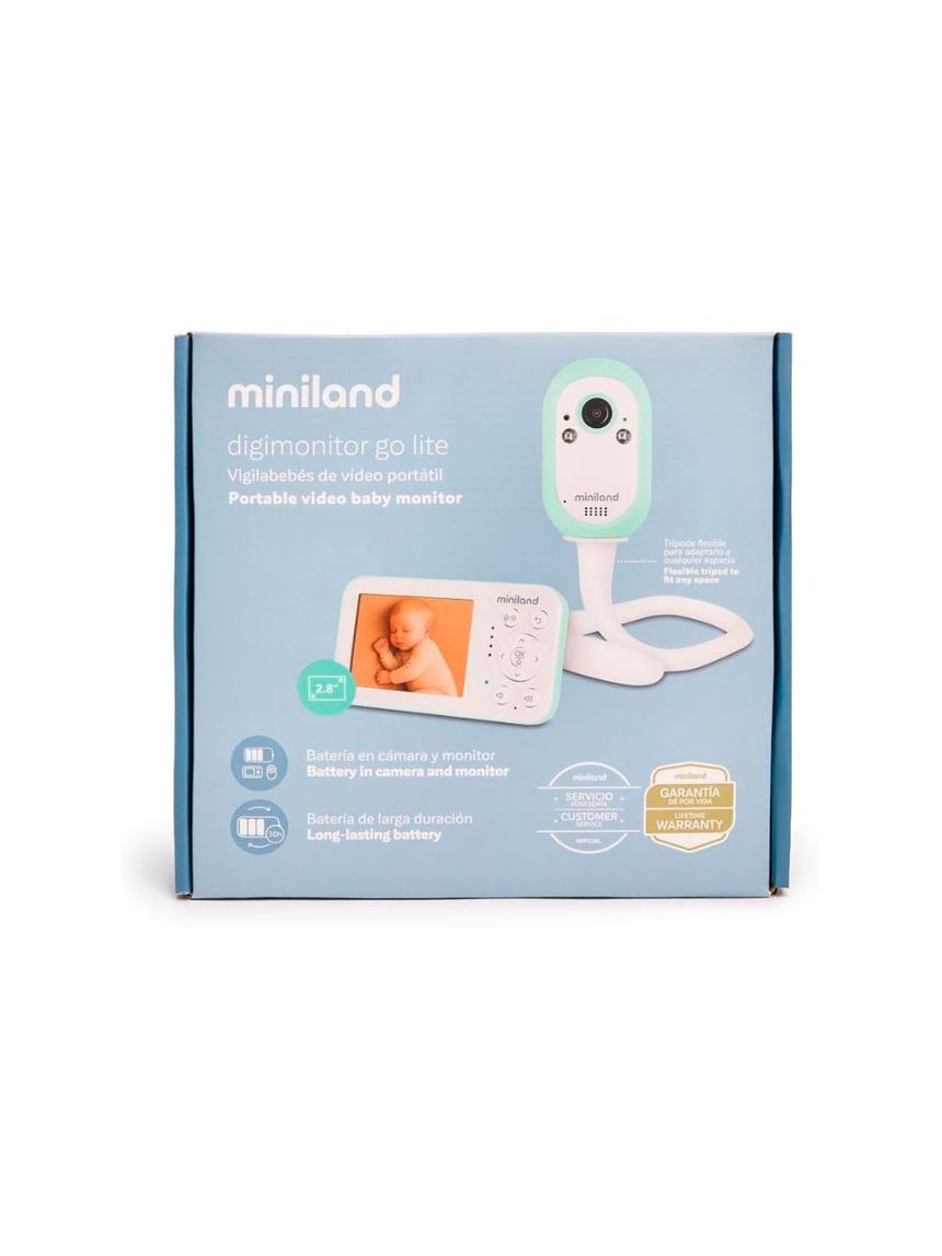 Miniland ενδοεπικοινωνία μωρού digimonitor go lite ml89691 - Miniland