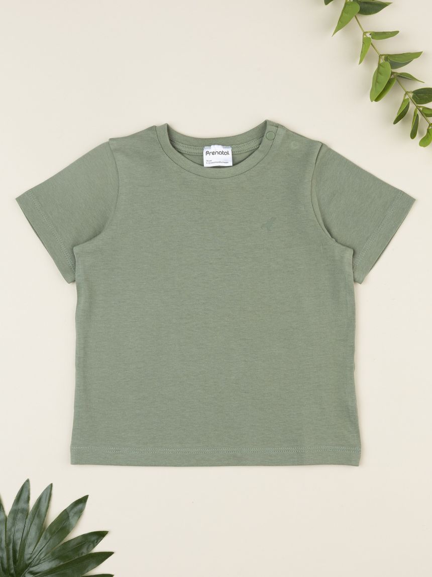 βρεφικό t-shirt λαδί dino για αγόρι - Prénatal