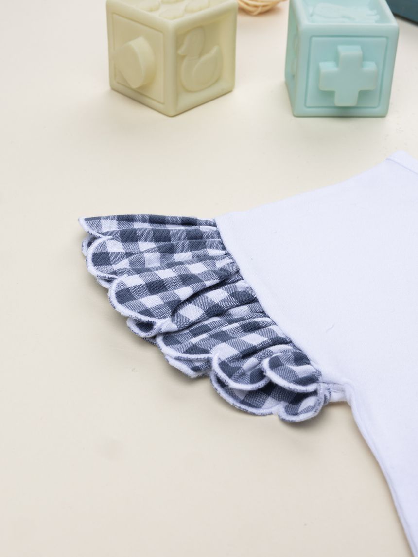 βρεφικό t-shirt λευκό minnie για κορίτσι - Prénatal