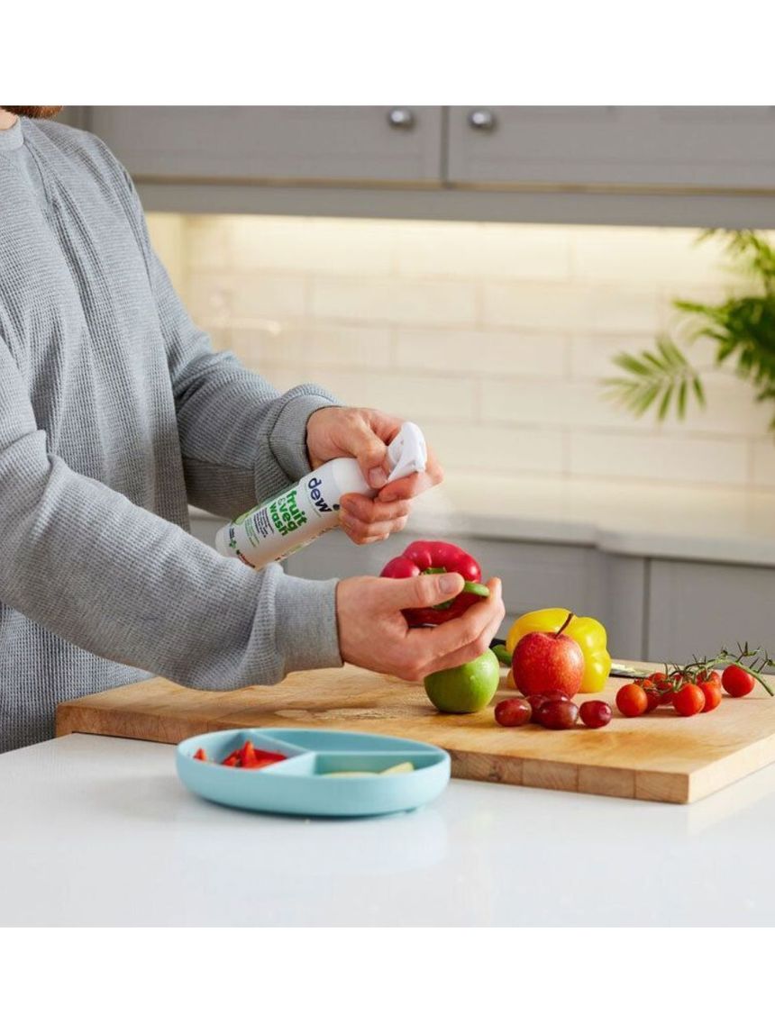 Dew fruit & veg wash απολυμαντικό καθαριστικό spray φρούτων λαχανικών χωρίς τοξικά χημικά 250ml eco/1100900992 - Dew