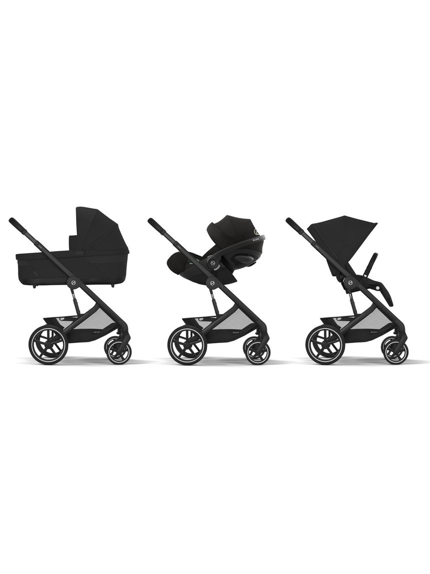 Cybex σύστημα μεταφοράς balios s lux 3 in 1 ts cloud g moon black - Cybex