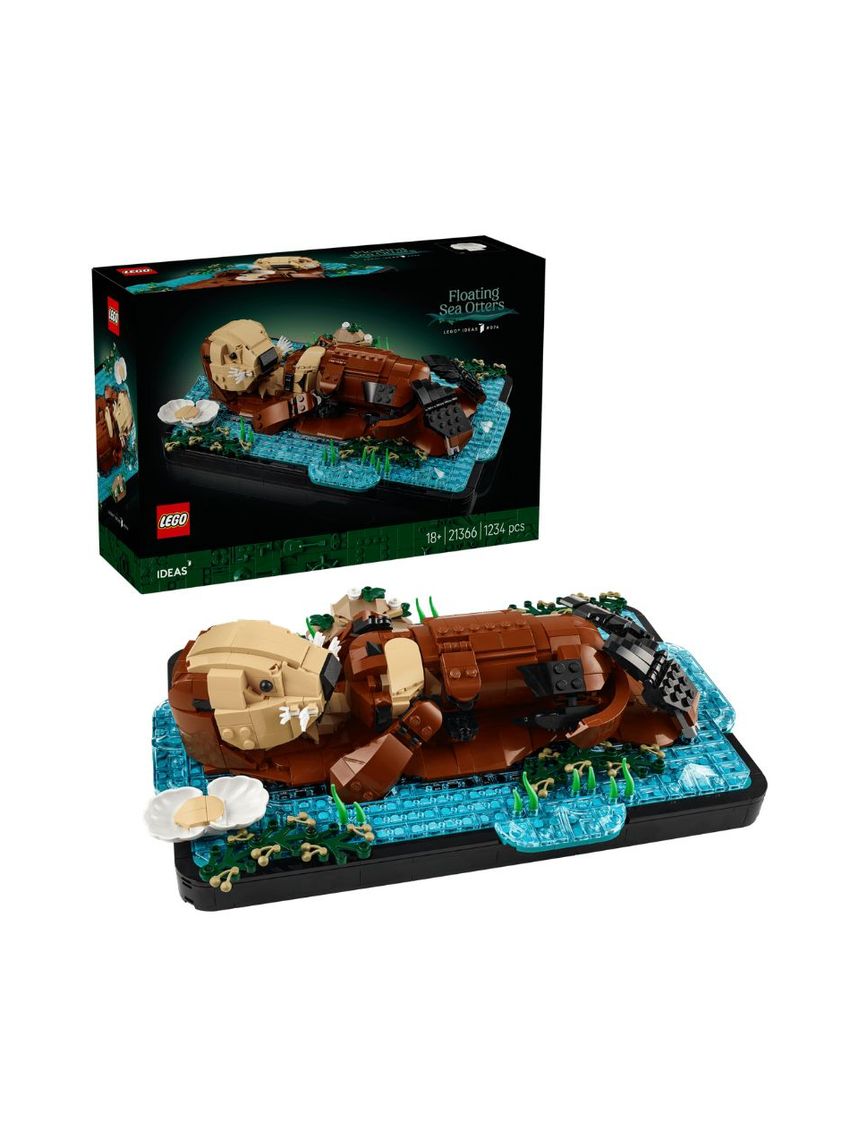 Lego ideas floating sea otters 21366 - LEGO, LEGO Ideas