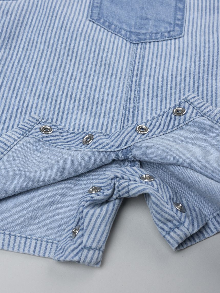 βρεφικό σετ t-shirt και τζιν σαλοπέτα για αγόρι - Prénatal