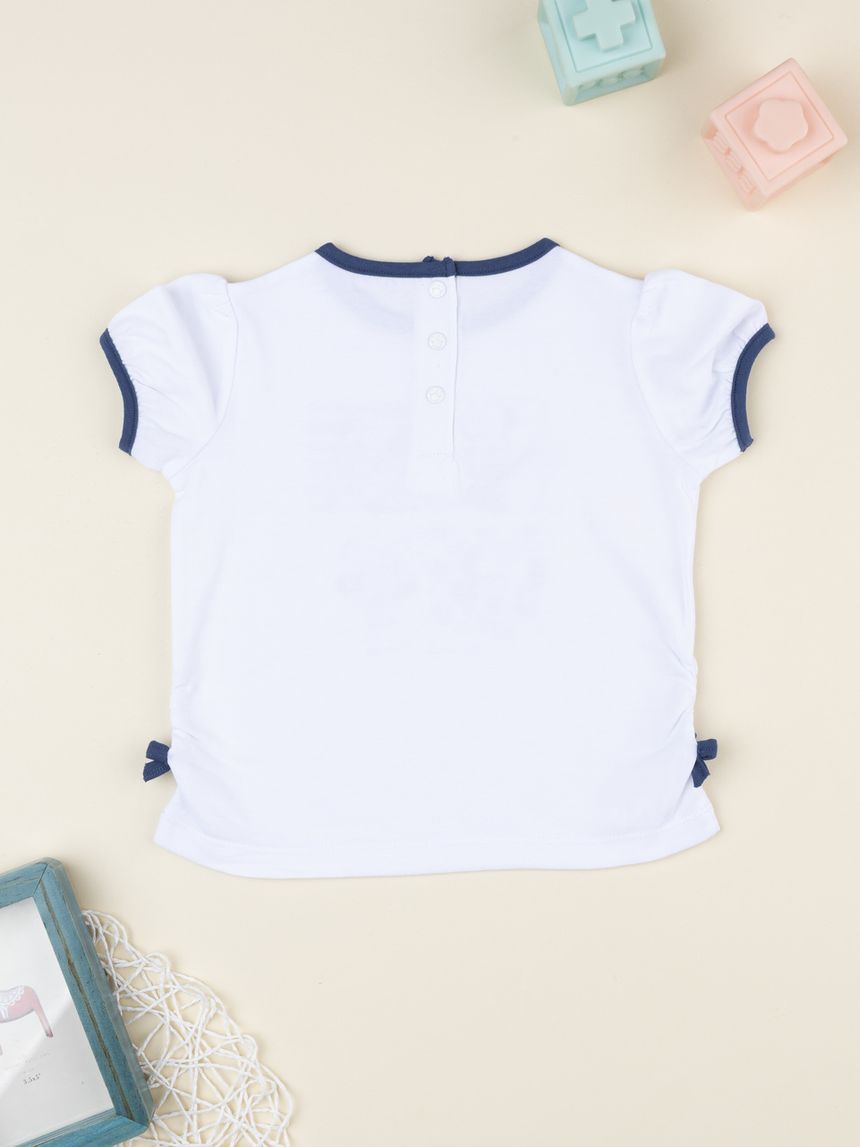 βρεφικό t-shirt λευκό minnie για κορίτσι - Prénatal