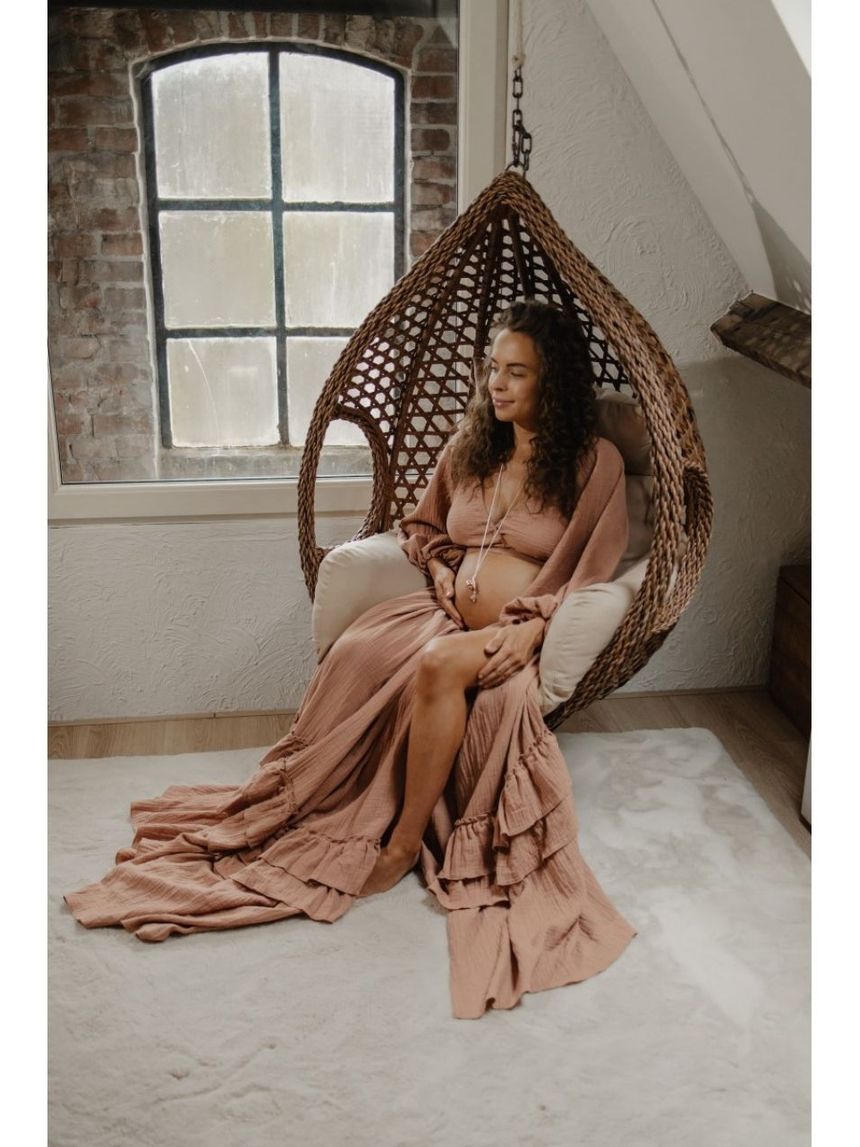 Proud mama μενταγιόν bola sofie rose gold πατουσάκια pm-671 - Proud Mama