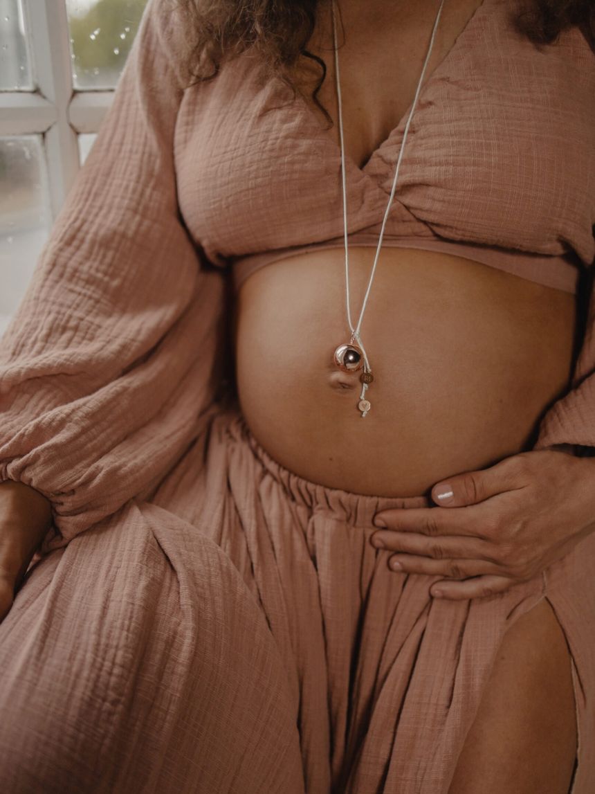 Proud mama μενταγιόν bola sofie silver πατουσάκια pm-665 - Proud Mama