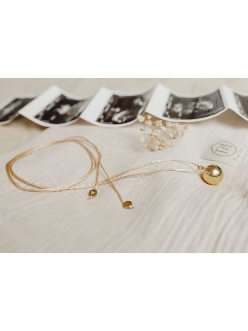 Proud mama μενταγιόν bola sofie gold pm-672 - Proud Mama