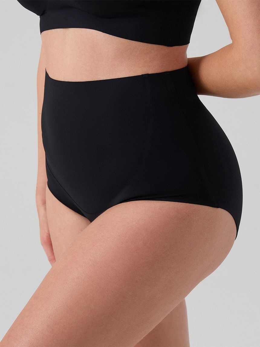 γυναικείο ψηλόμεσο σλιπ εγκυμοσύνης μαύρο seamless - Prénatal