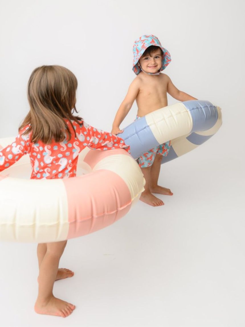 Zoocchini ολόσωμο μαγιό με μανίκια uv sally the seahorse zoo12604 - Zoocchini