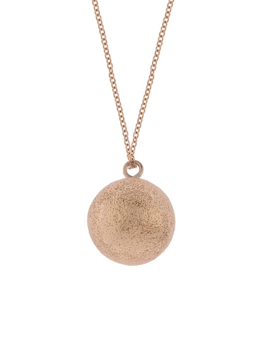Proud mama μενταγιόν bola luna rose gold pm-572 - Proud Mama