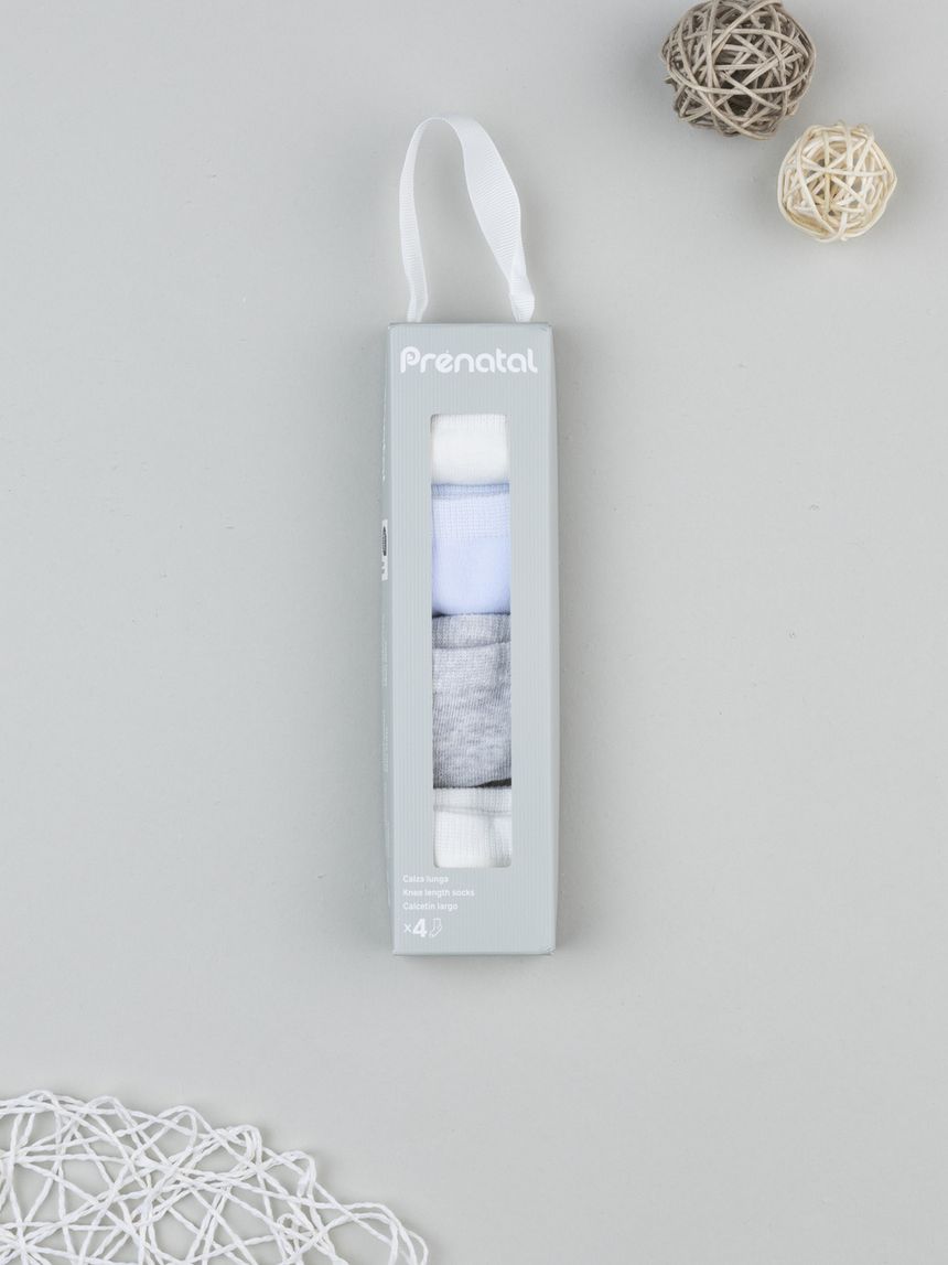 βρεφικά καλτσάκια πακέτο x4 για αγόρι - Prénatal