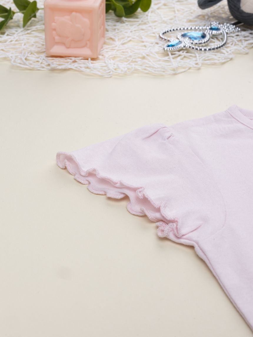 παιδική πιτζάμα ροζ minnie για κορίτσι - Prénatal