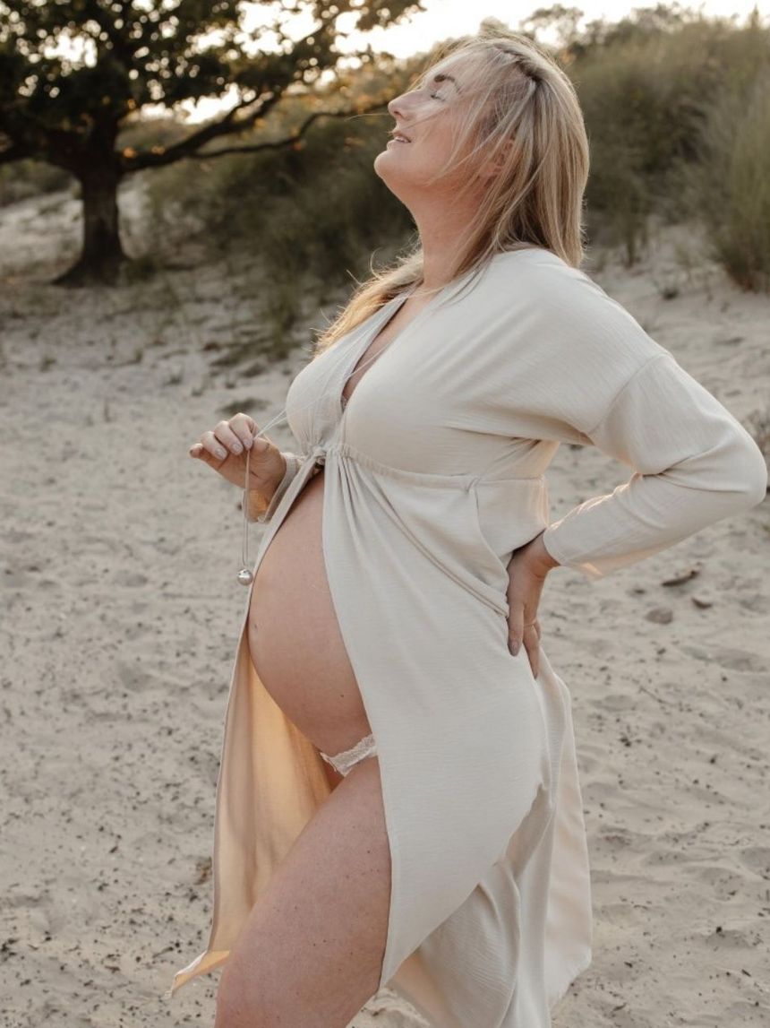 Proud mama μενταγιόν bola sofie silver grey pm-666 - Proud Mama
