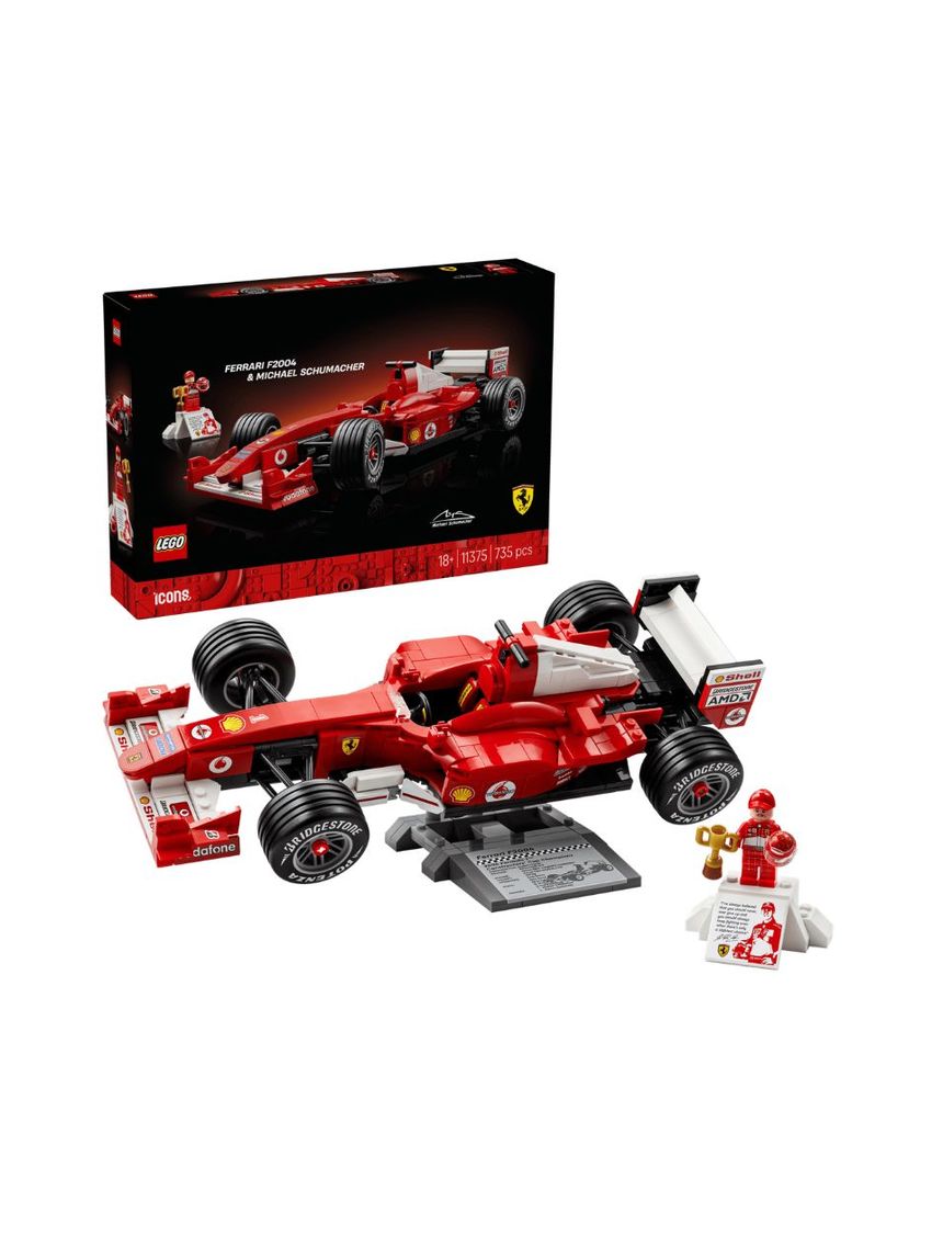 Lego icons ferrari f2004 & michael schumacher 11375 - LEGO, LEGO Icons