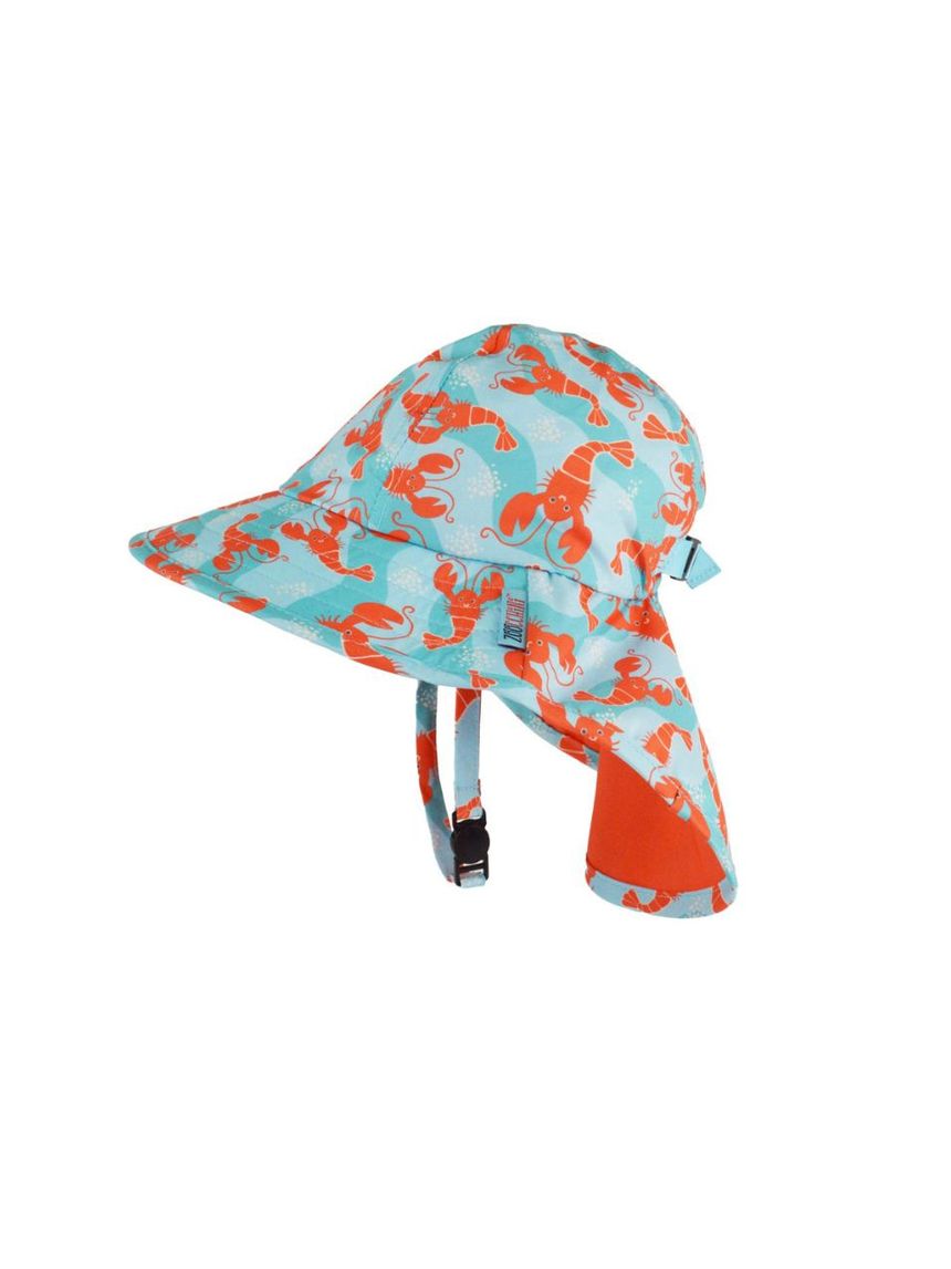 Zoocchini καπέλο λεγεωνάριου upf50 lobster zoo15067 - Zoocchini
