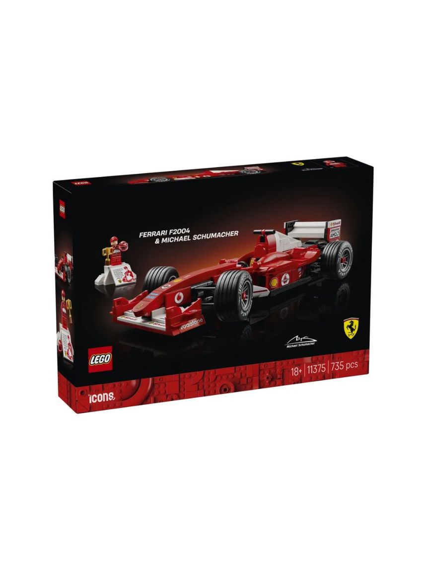 Lego icons ferrari f2004 & michael schumacher 11375 - LEGO, LEGO Icons