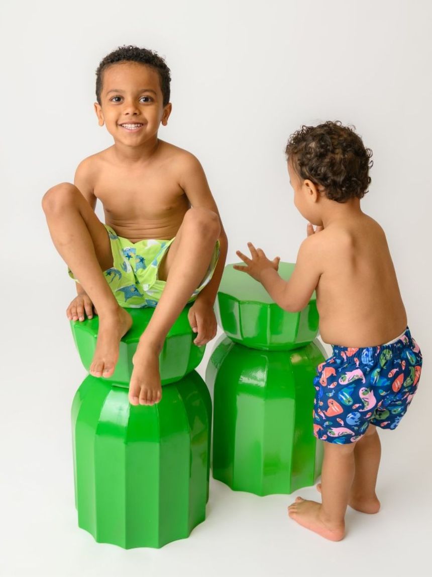 Zoocchini παιδικό μαγιό σορτς wally the walrus zoo12906 - Zoocchini