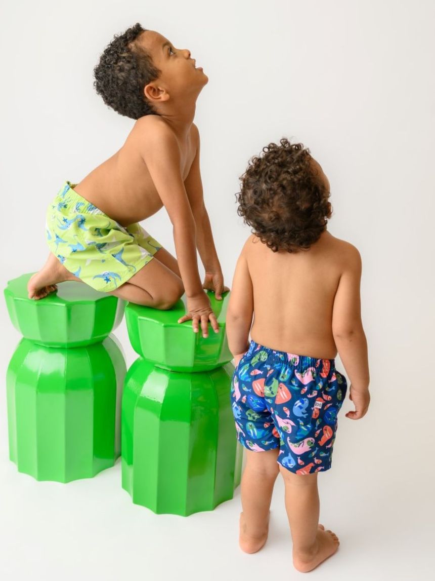 Zoocchini παιδικό μαγιό σορτς wally the walrus zoo12906 - Zoocchini