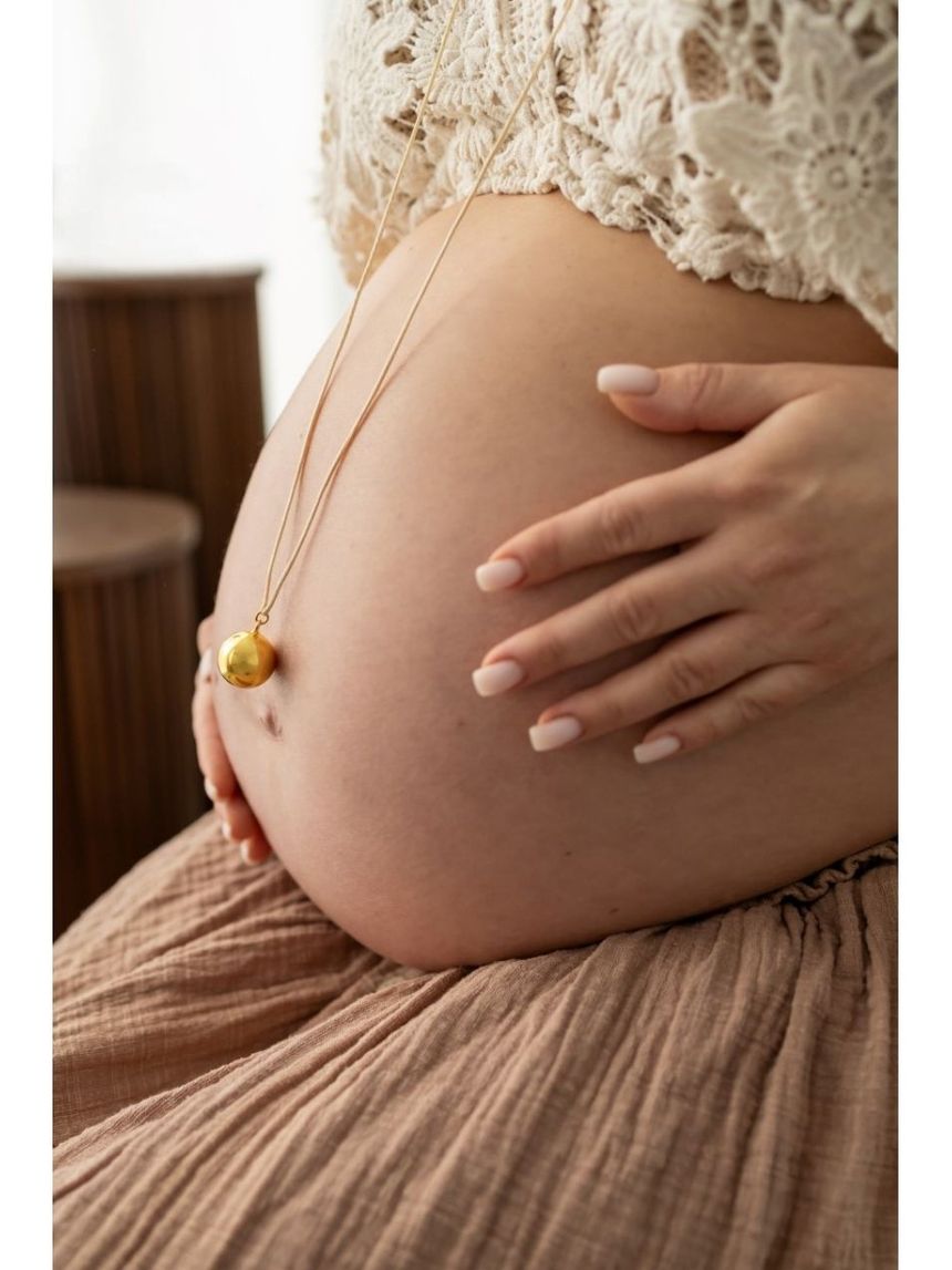 Proud mama μενταγιόν bola sofie gold pm-672 - Proud Mama