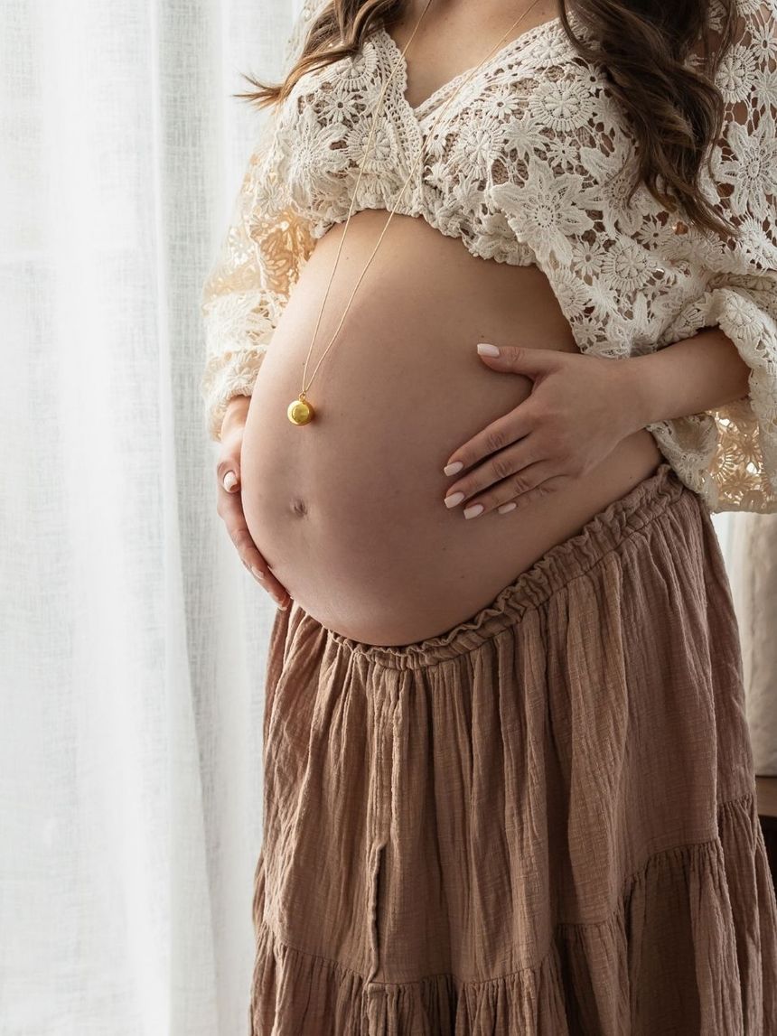 Proud mama μενταγιόν bola sofie gold pm-672 - Proud Mama