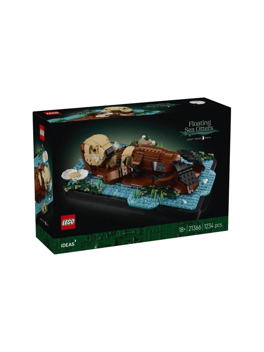 Lego ideas floating sea otters 21366 - LEGO, LEGO Ideas