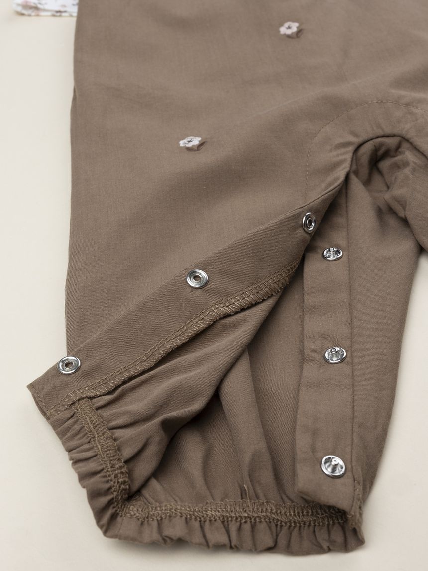 βρεφικό σετ t-shirt και σαλοπέτα wood για κορίτσι - Prénatal