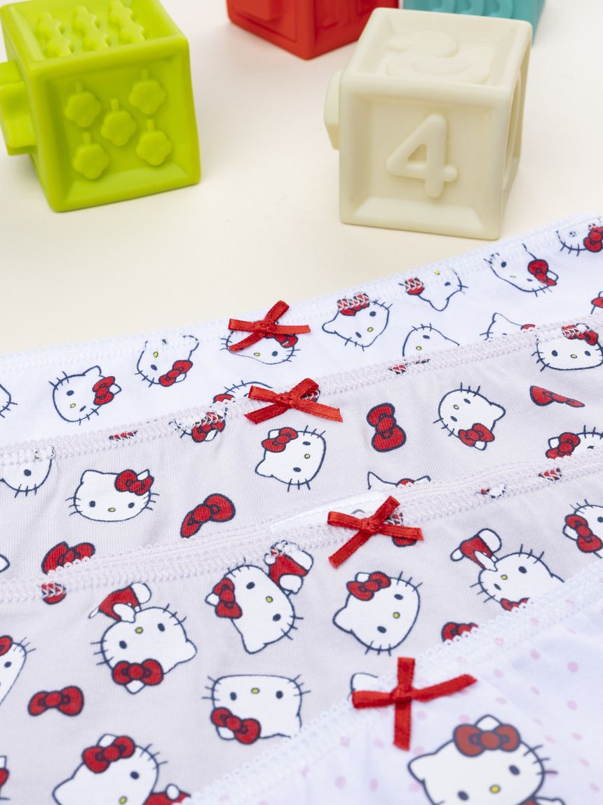 παιδικά σλιπ πακέτο x7 hello kitty για κορίτσι - Prénatal