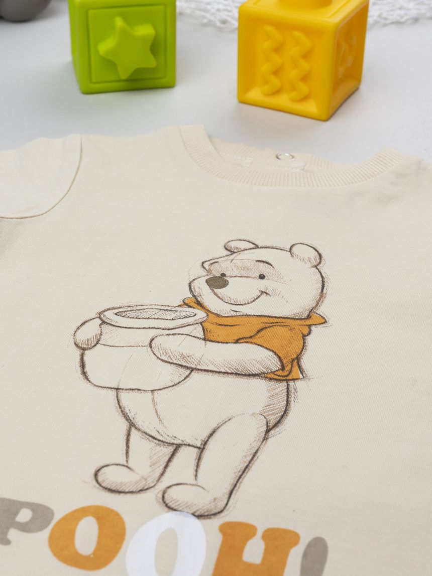 βρεφικό φορμάκι μπεζ winnie για αγόρι - Prénatal