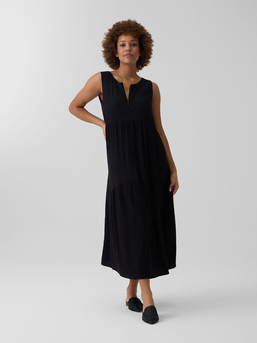 γυναικείο φόρεμα εγκυμοσύνης/θηλασμού μαύρο - Prénatal