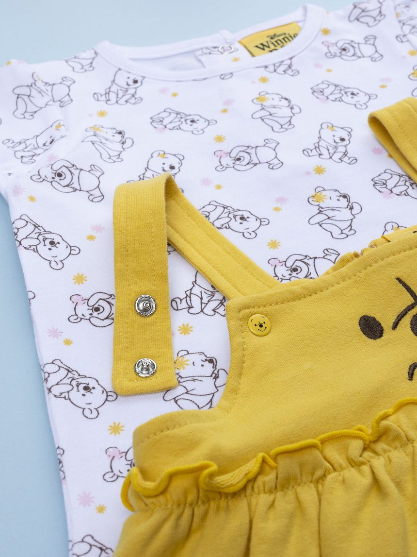 βρεφικό σετ t-shirt & φόρεμα winnie για κορίτσι - Prénatal