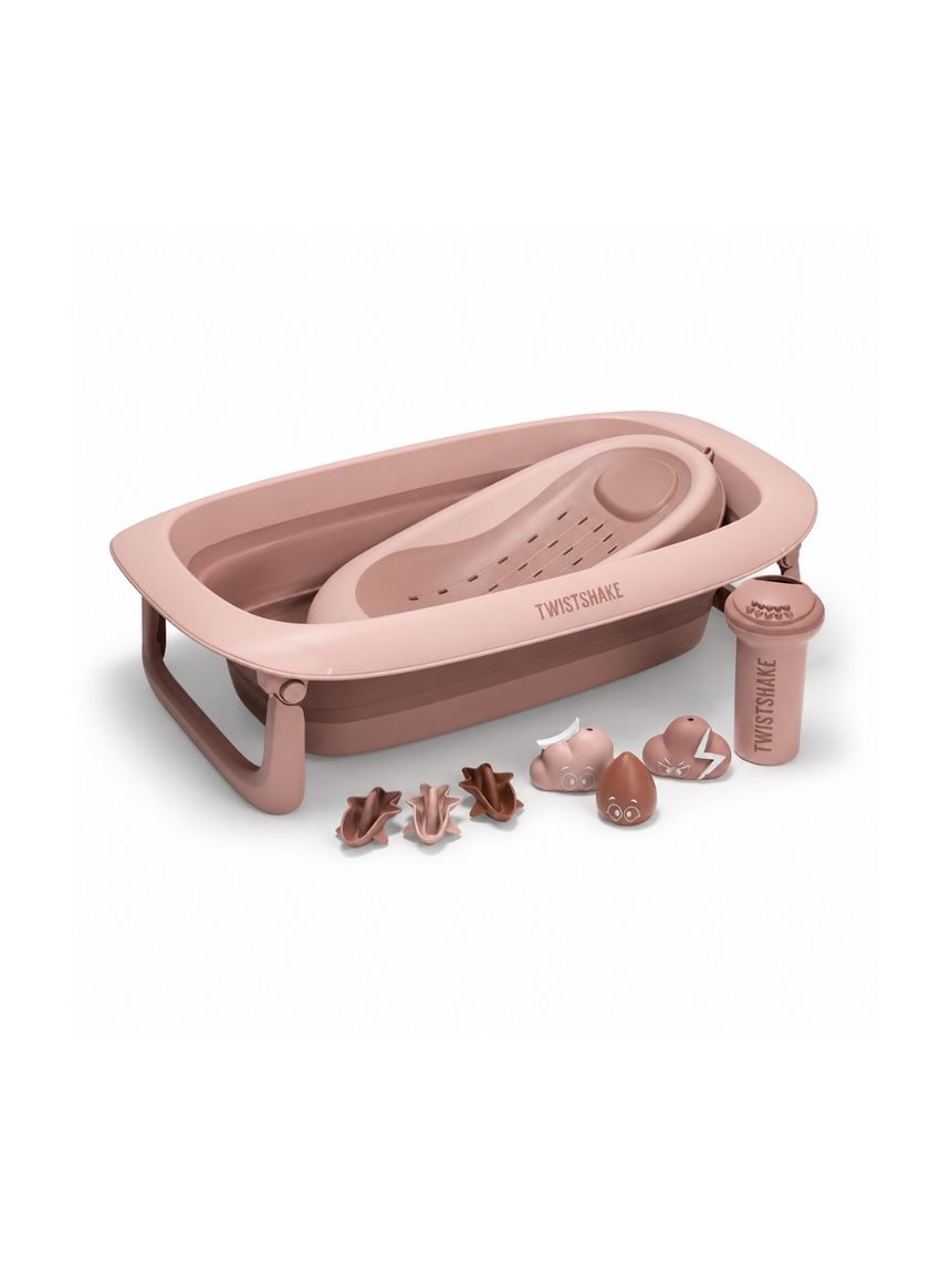 Twistshake βρεφικό μπανάκι με αξεσουάρ faded pink v2 32-08-79262 - Twistshake