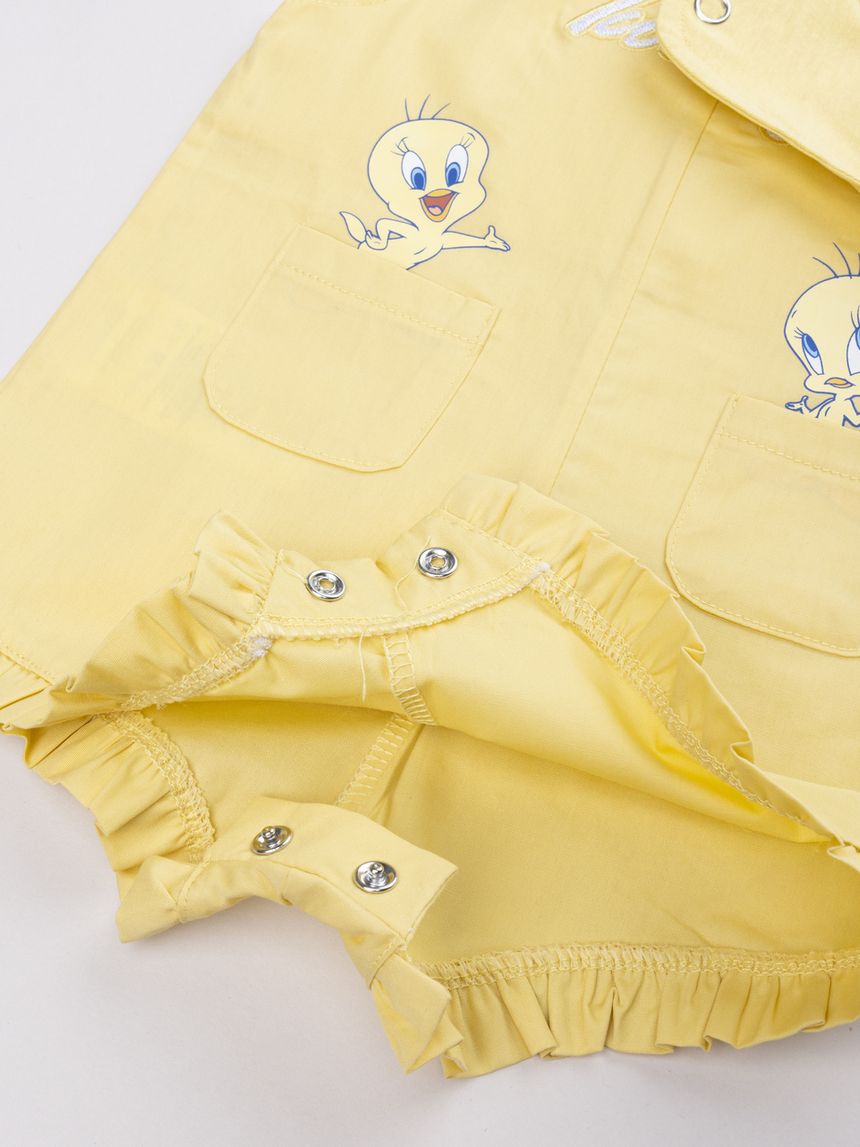 βρεφικό σετ t-shirt και σαλοπέτα tweety για κορίτσι - Prénatal