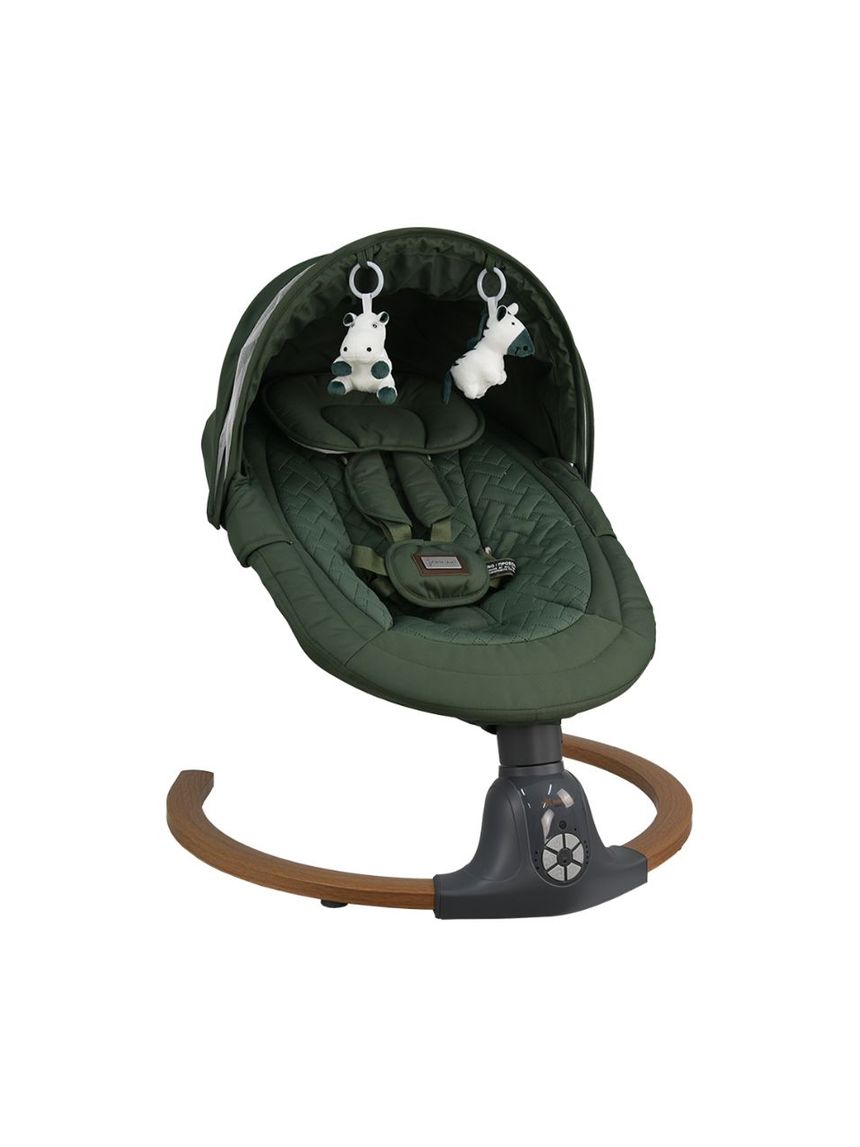 Bebe stars ριλάξ ηλεκτρικό fluffy forest green 257-176 - Bebe Stars