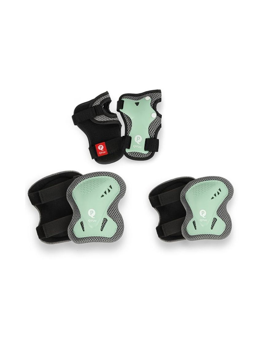 Qplay προστατευτικό σετ αγκώνας-γόνατο-καρπός jade green small 01-2002327-01 - QPLAY