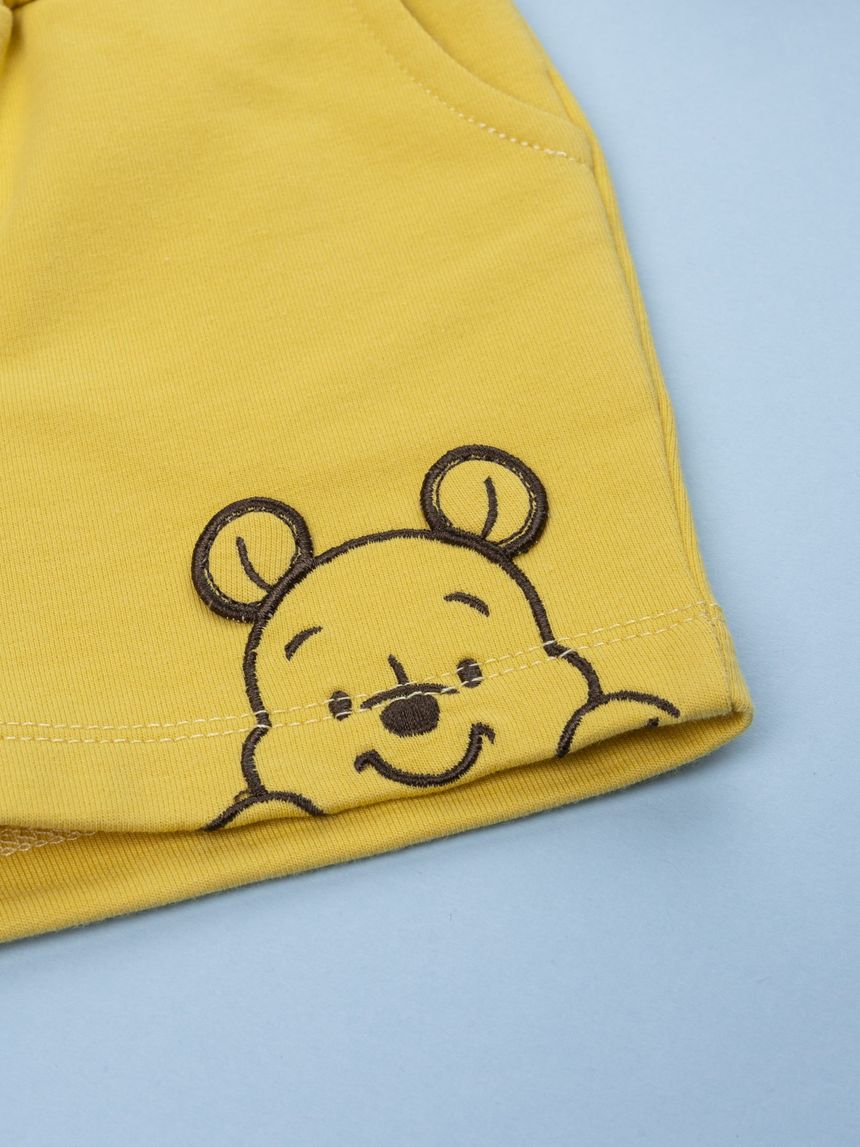 βρεφικό σορτσάκι κίτρινο winnie για αγόρι - Prénatal