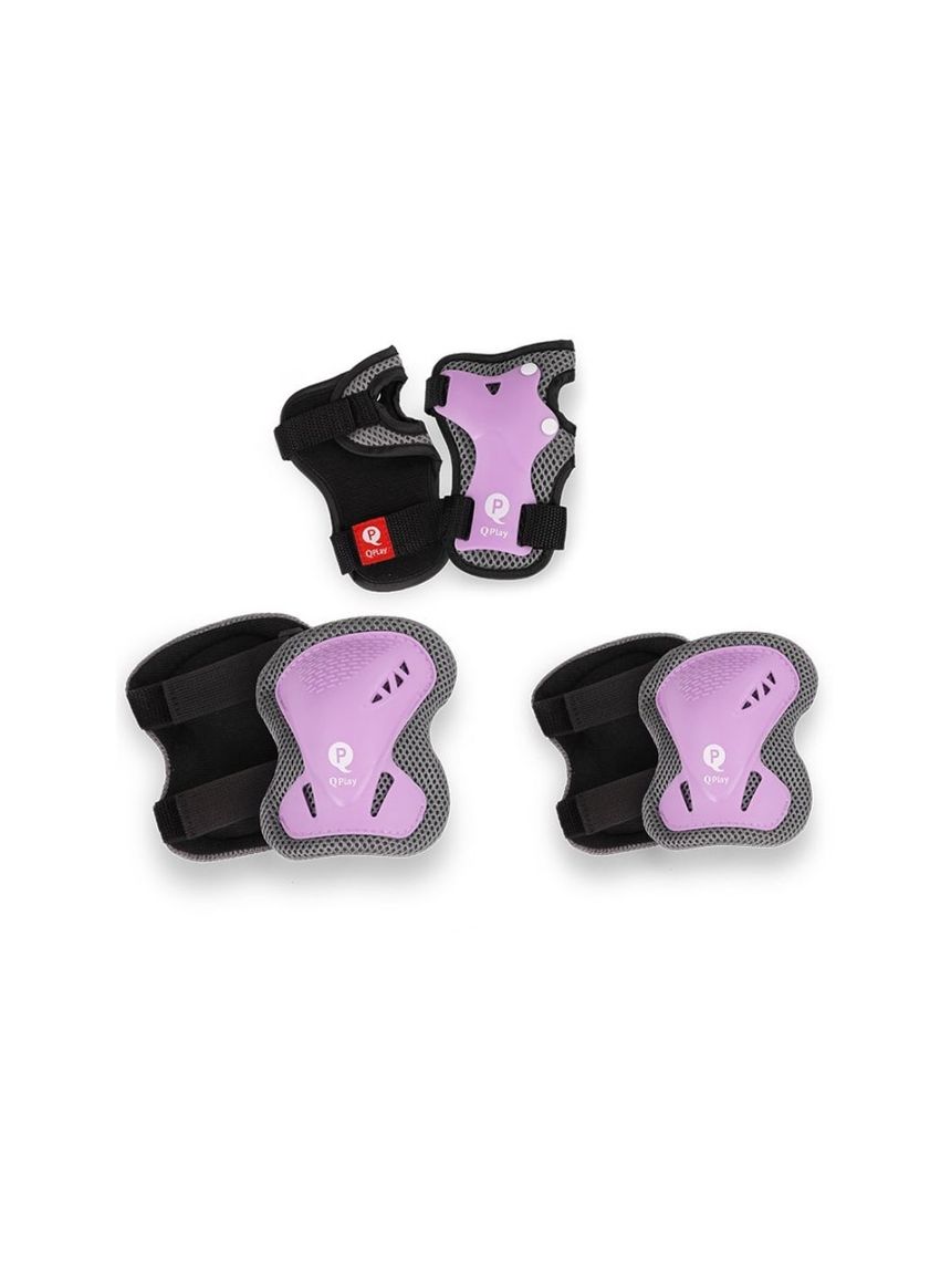 Qplay προστατευτικό σετ αγκώνας-γόνατο-καρπός violet small 01-2002327-05 - QPLAY