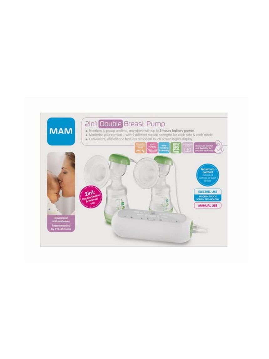 Mam διπλό ηλεκτρικό θήλαστρο 2 σε 1 440 - Mam