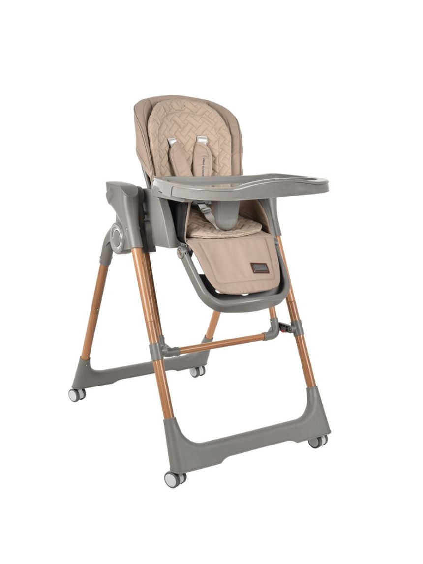 Bebe stars καρεκλάκι φαγητού-κούνια serenna ηλεκτρικό 2 σε 1 natural beige 871-182 - Bebe Stars