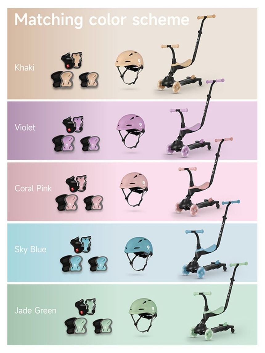 Qplay προστατευτικό σετ αγκώνας-γόνατο-καρπός khaki small 01-2002327-04 - QPLAY