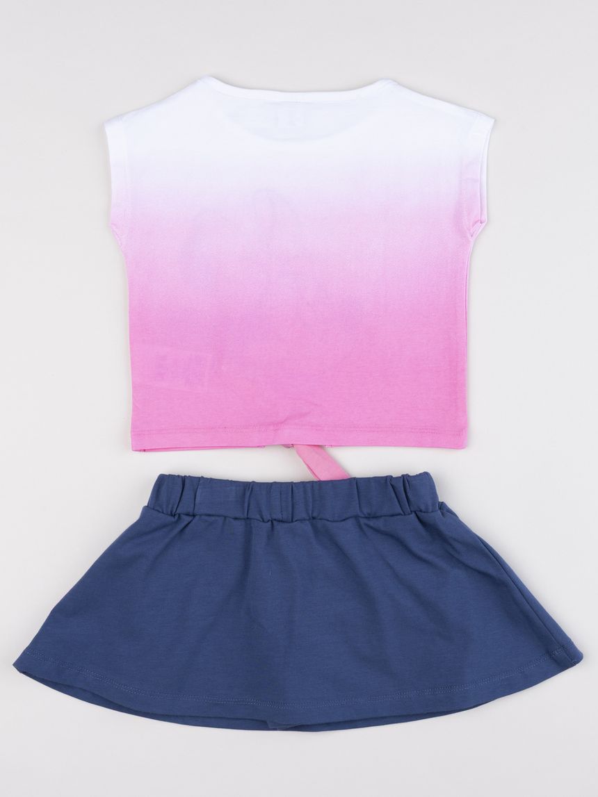 παιδικό σετ t-shirt και φούστα minnie για κορίτσι - Prénatal