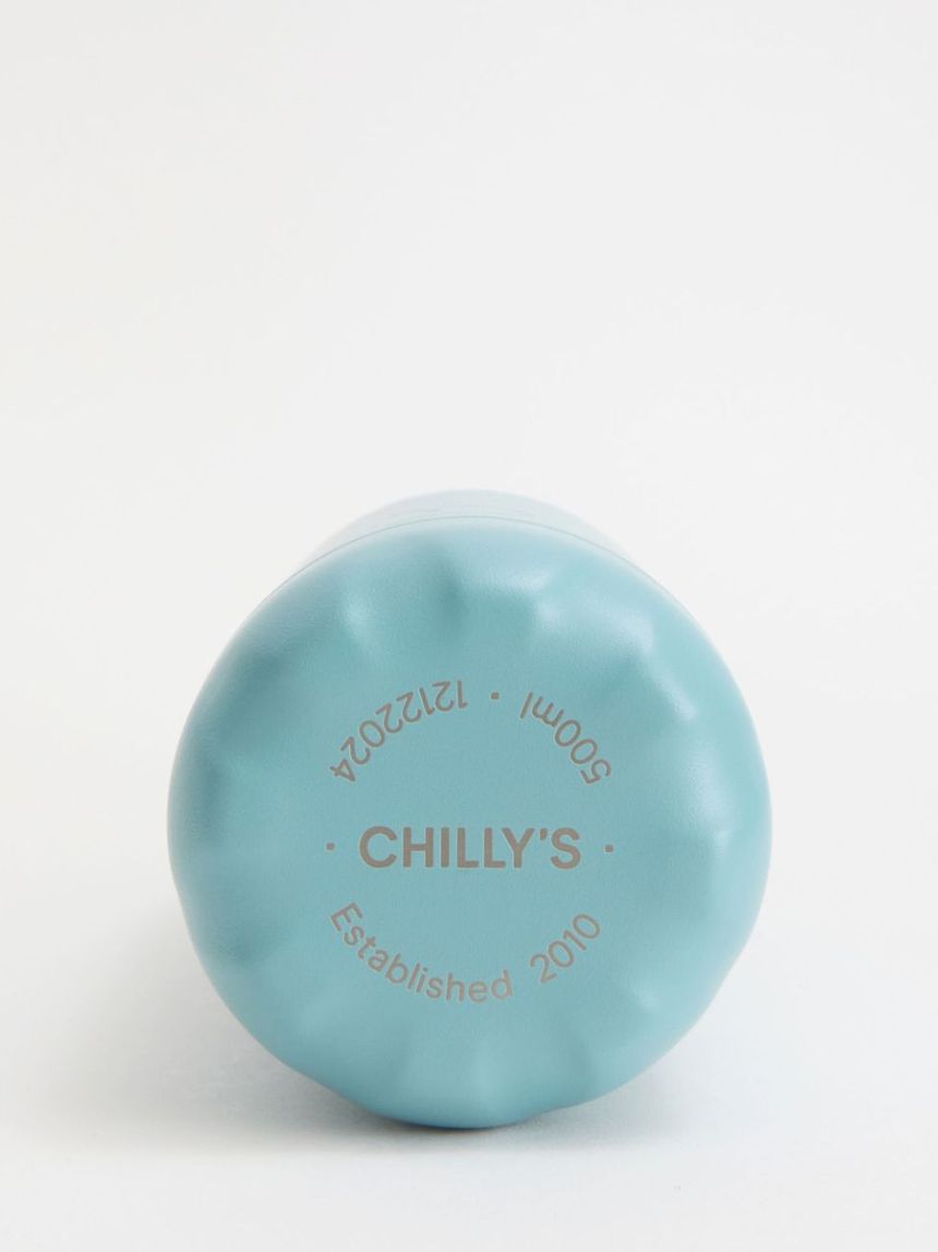 Chilly’s ανοξείδωτο ισοθερμικό μπουκάλι gradient|granite dusty teal 22803 - chilly’s